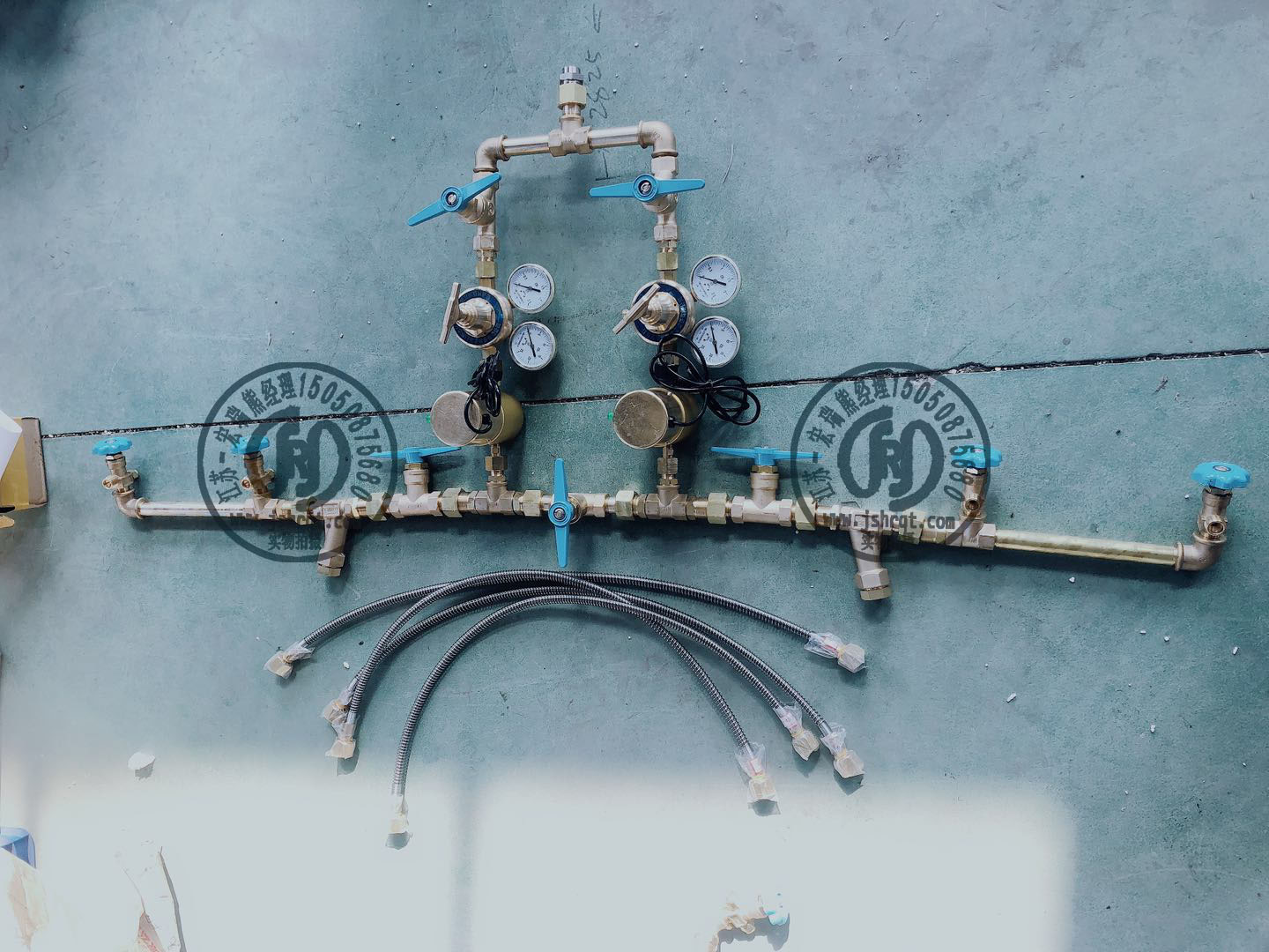 2*2瓶組二氧化碳電加熱匯流排